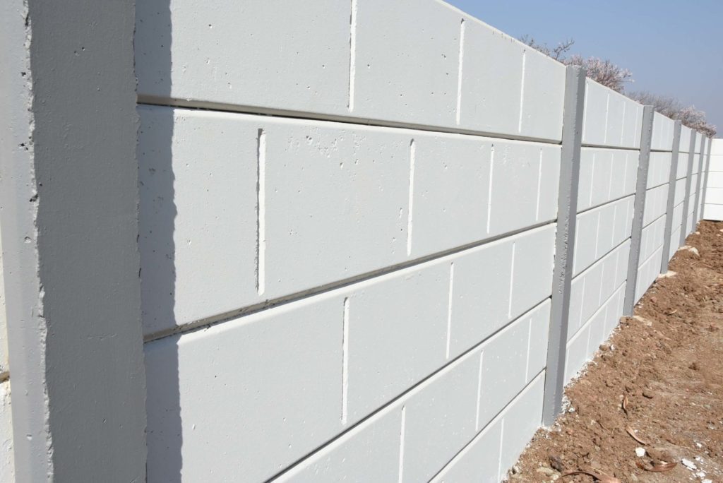 Prestress Boundary Wall